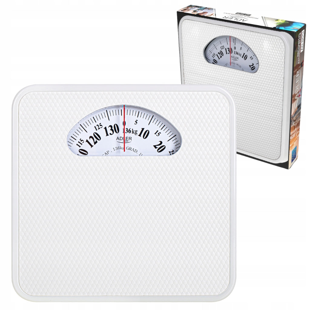 MECHANICAL BATHROOM SCALE UP TO 136kg ANALOG