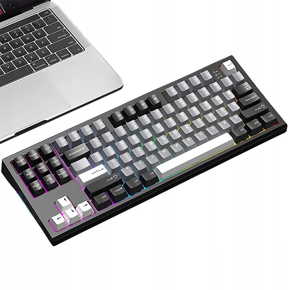MECHANICAL KEYBOARD S87 PRO BLACK LED BACKLIT 2.4G USB BT GAMING
