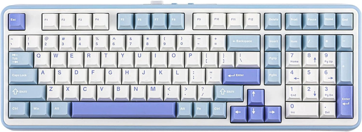 MECHANICAL KEYBOARD WIRELESS TRI-MODE RGB 102 KEYS