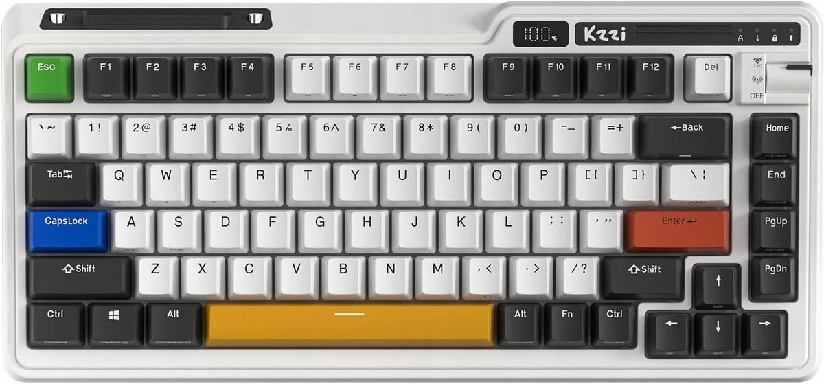 MECHANICAL WIRELESS KEYBOARD 82 GAMING KEYS GAMING OFFICE