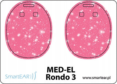 MED-EL Rondo 3 Processor Skin - Pink