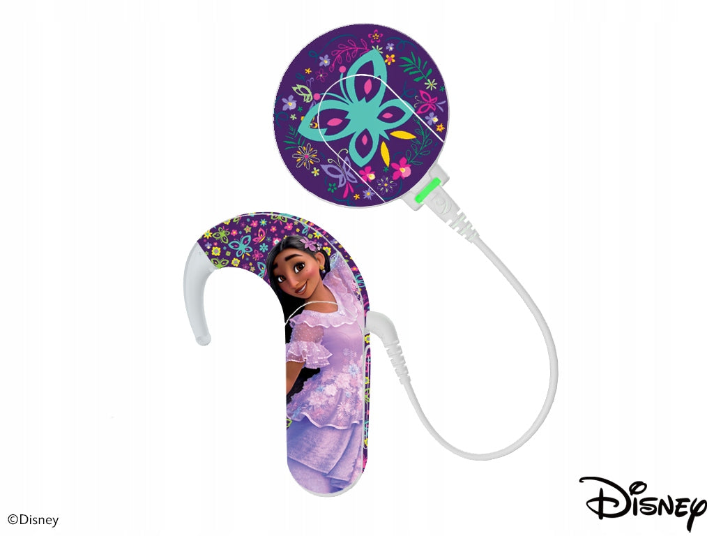 MED-EL Sonnet 1/2 Speech Processor Skin/Stickers - Disney Encanto-Isabela