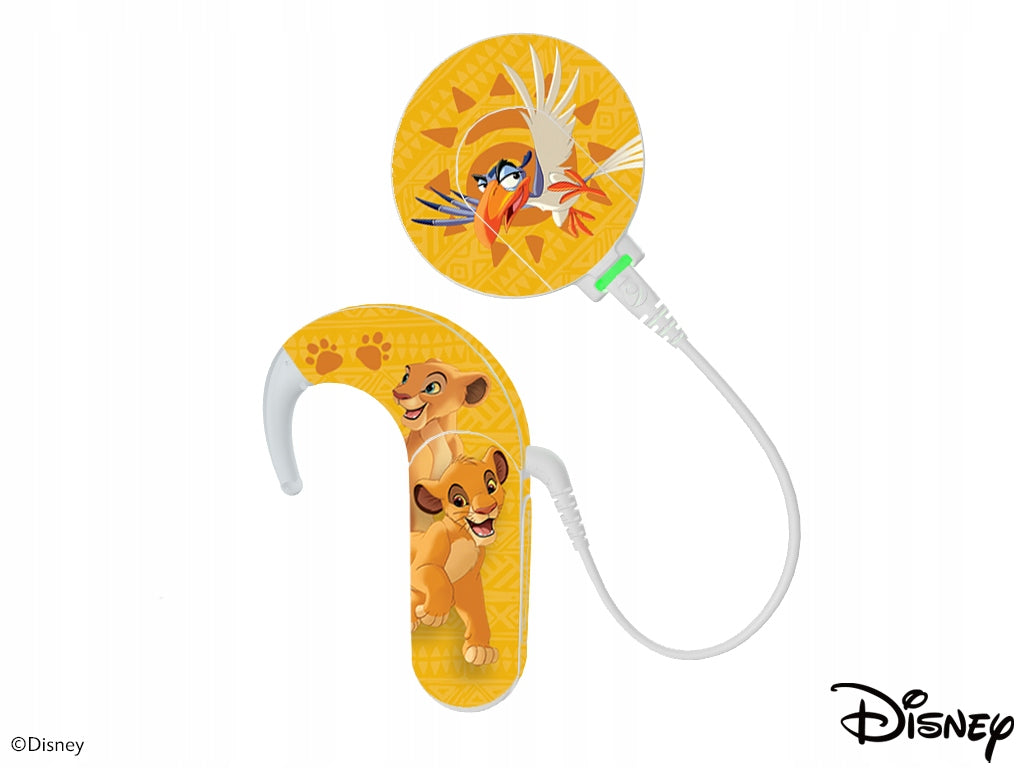 MED-EL Sonnet 1/2 Speech Processor Skin/Stickers - Disney Lion King