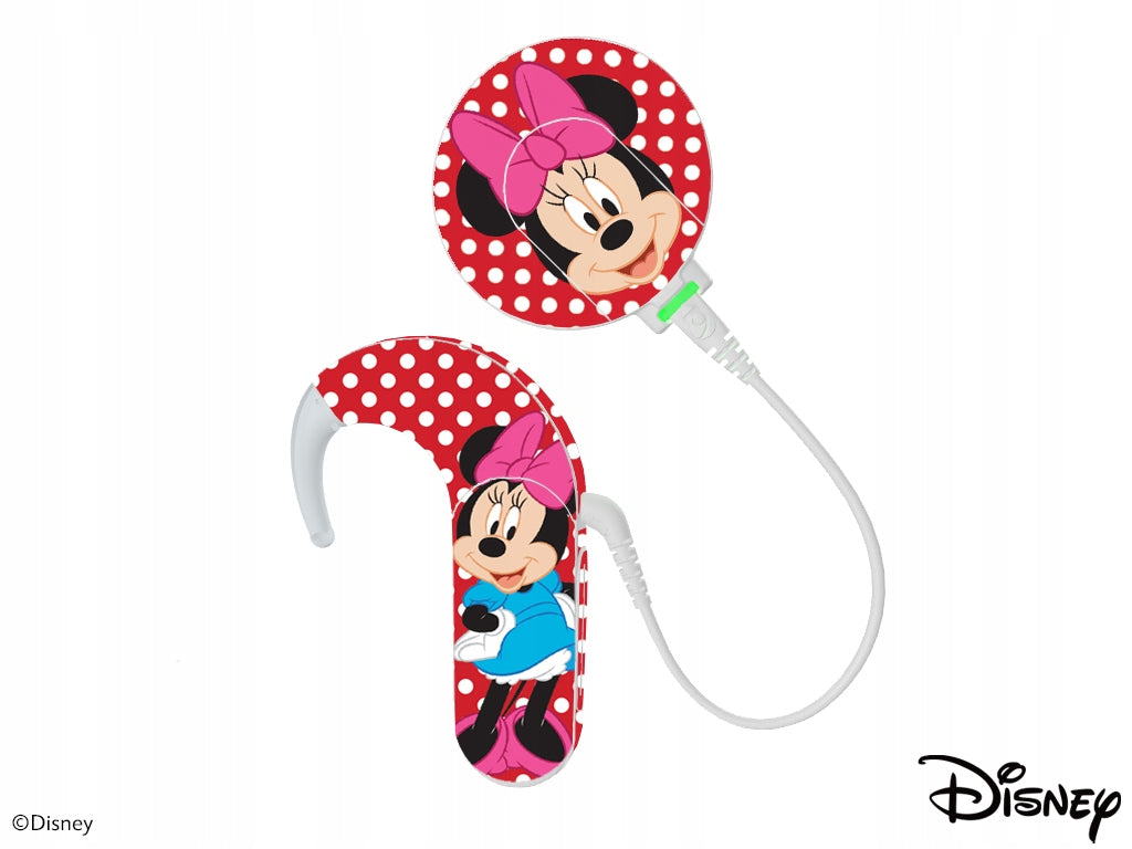 MED-EL Sonnet 1/2 Speech Processor Skin/Stickers - Disney Mickey - Minnie