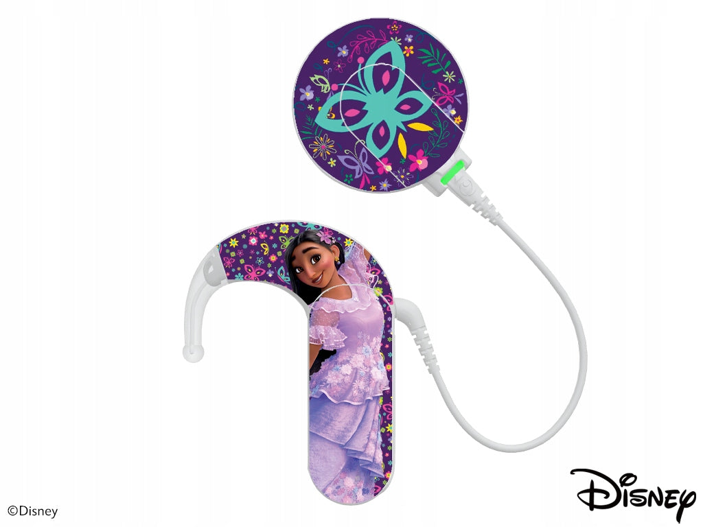 MED-EL Sonnet 3 Speech Processor Skin / Stickers - Disney Isabela