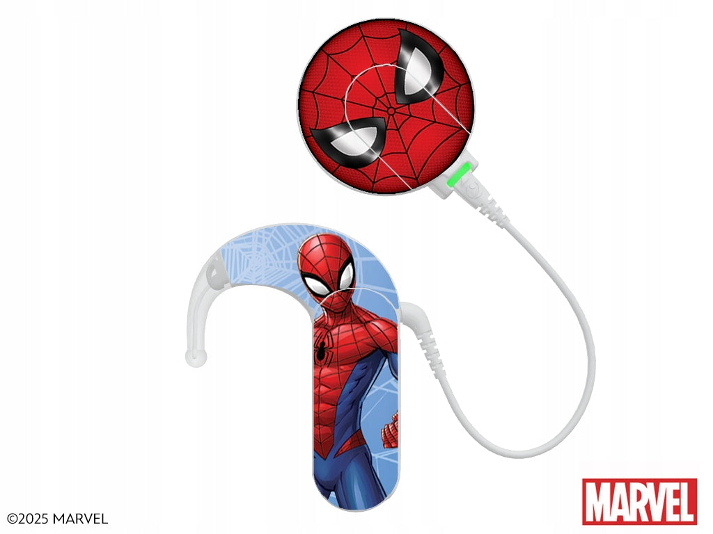 MED-EL Sonnet 3 Speech Processor Skin / Stickers - Marvel Spider-Man