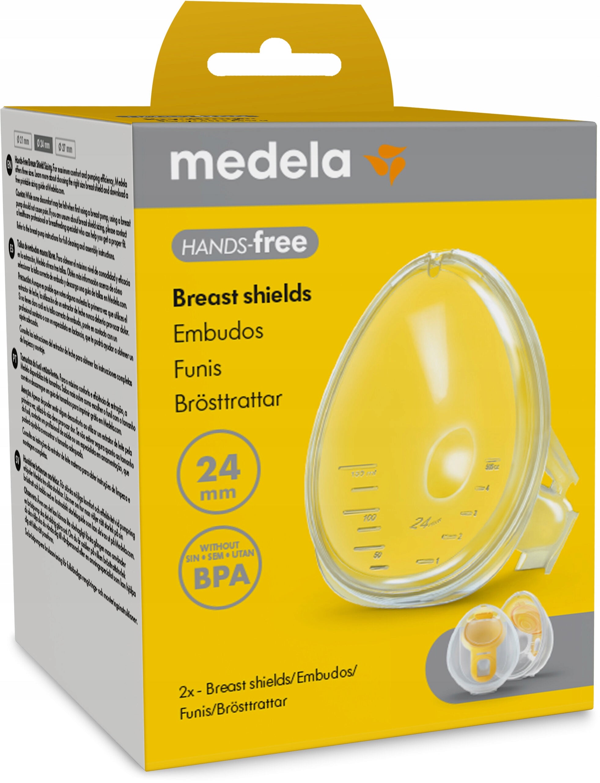 MEDELA Hands-Free Breastshield 24 mm (2 pcs.)