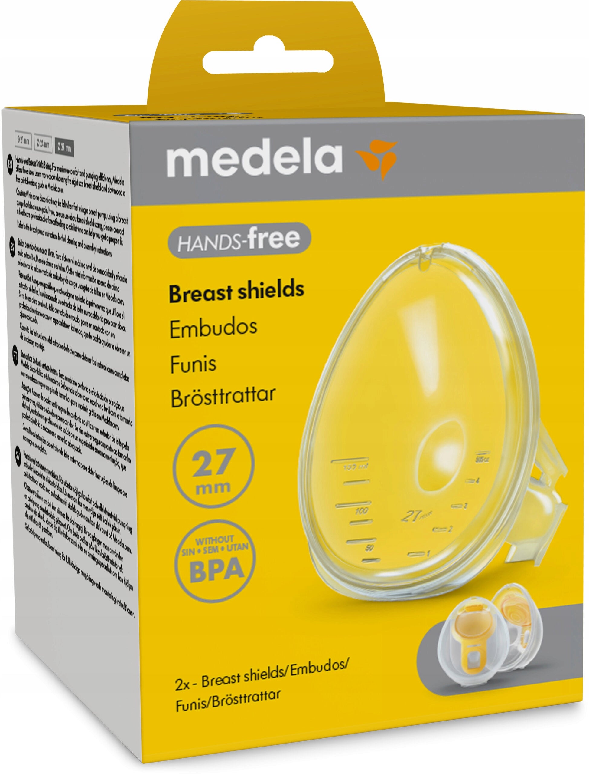 MEDELA Hands-Free Breastshield 27 mm (2 pcs.)