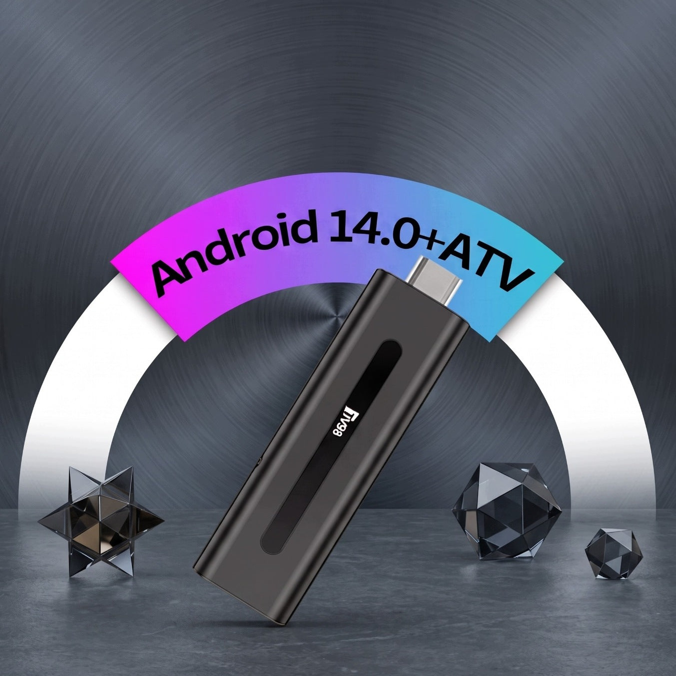 MEDIA PLAYER SMART TV ANDROID 14 BOX STICK TV 2G/16G WIGI 5G Manufacturer code TV STICK Box HDMI 14.0