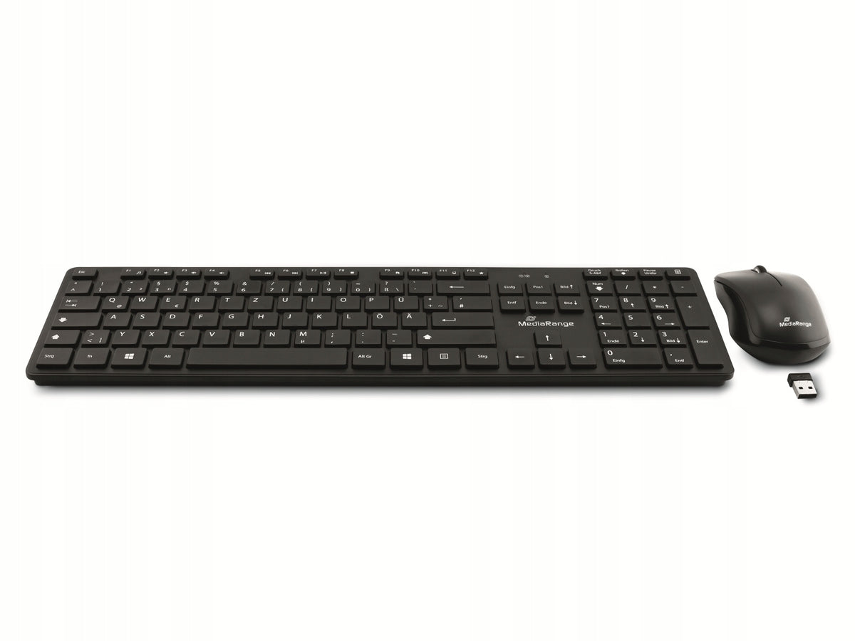 MEDIARANGE MROS107 TASTATUR-MAUS-SET KAB Packaging status original