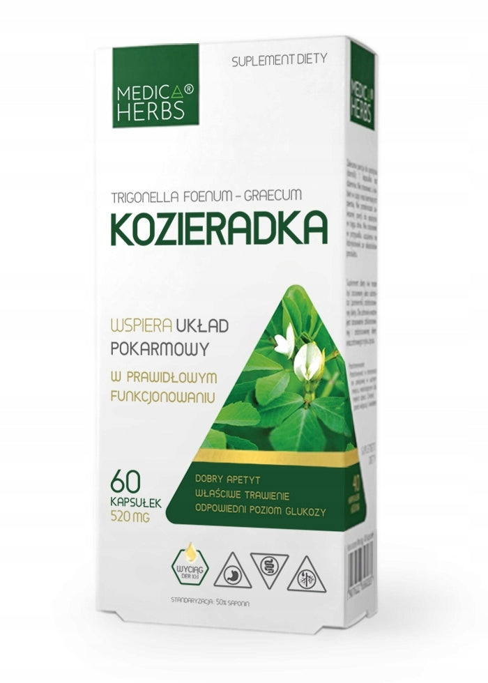 MEDICA FENUGREEK hit for athletes Testosterone LIBIDO POTENCY SUGAR