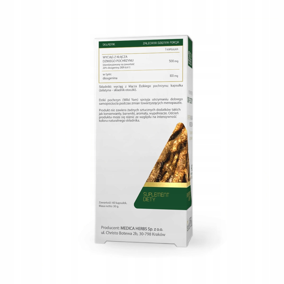 MEDICA Wild Yam+ SUPER | Menopause | Hormones | Balance | Digestion Manufacturer code 5907622656439