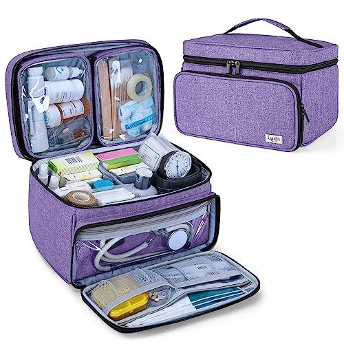 MEDICAL BAG NYLON 2 POCKETS TRANSPARENT FOR HOME GIFT Medical device no