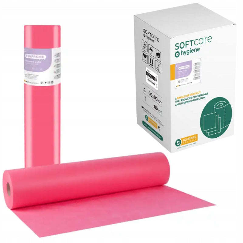 MEDICAL Foundation in ROLL 50cm x 70m NONWOVEN perforation 38 cm MAGENTA