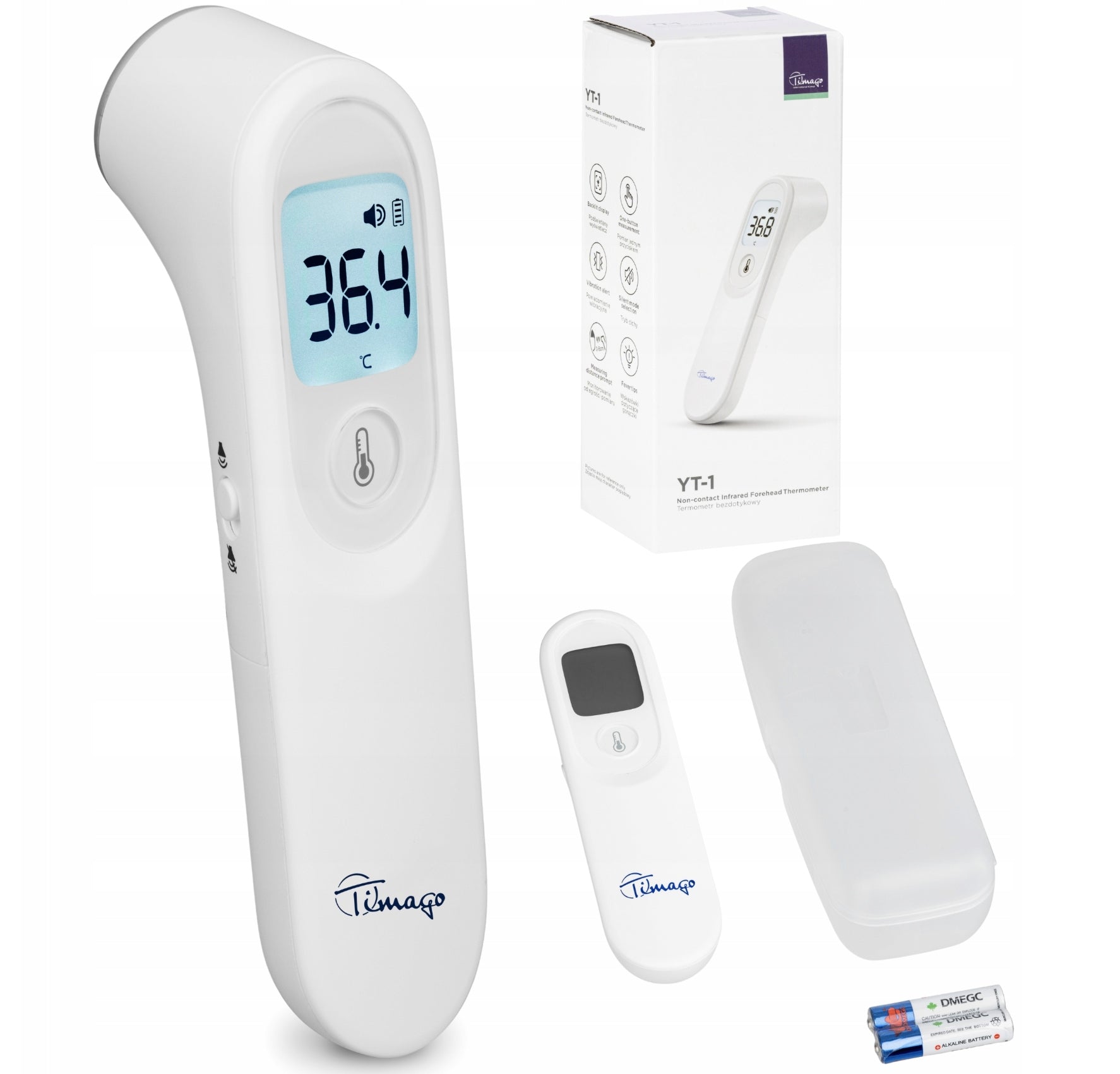 MEDICAL NON-CONTACT THERMOMETER FOR FOREHEAD CERTIFICATE
