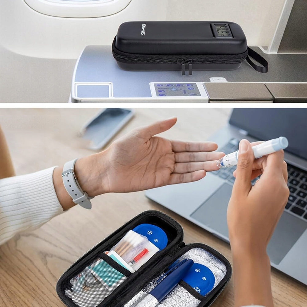 MEDICAL REFRIGERATOR WITH TEMPERATURE DISPLAY THERMAL INSULATION BAG Medical device no