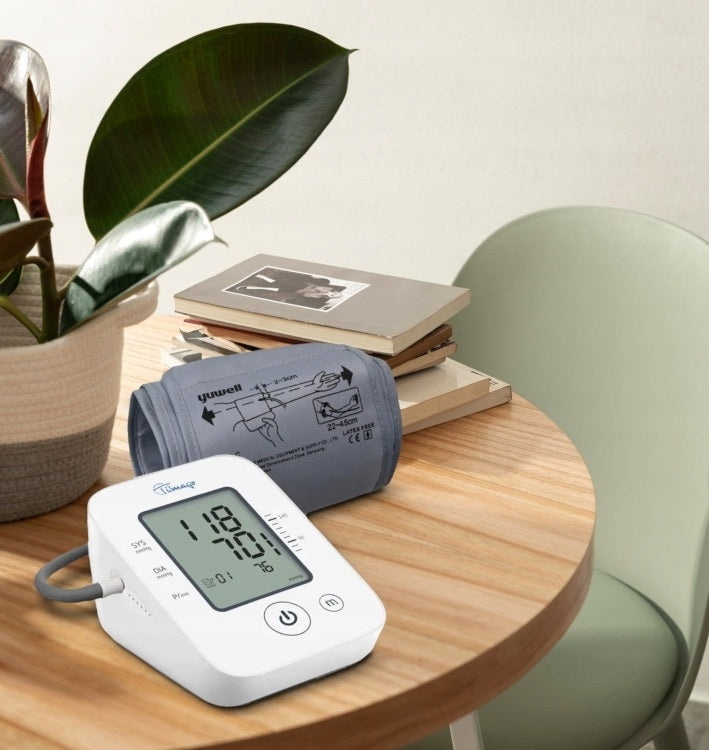 MEDICAL SHOULDER BLOOD PRESSURE MONITOR YUWELL YE660D ARRHYTHMIA MEMORY 90 MEASUREMENTS Packaging status original