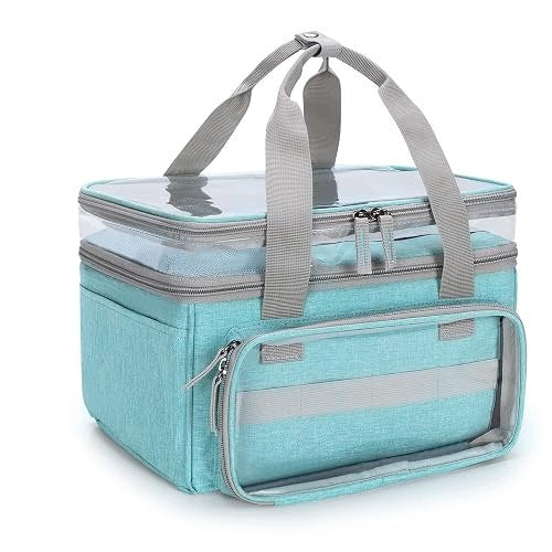 MEDICINE BAG DOUBLE LAYER ORGANIZER CONTAINERS TABLETS HOME TRAVEL Medical device no