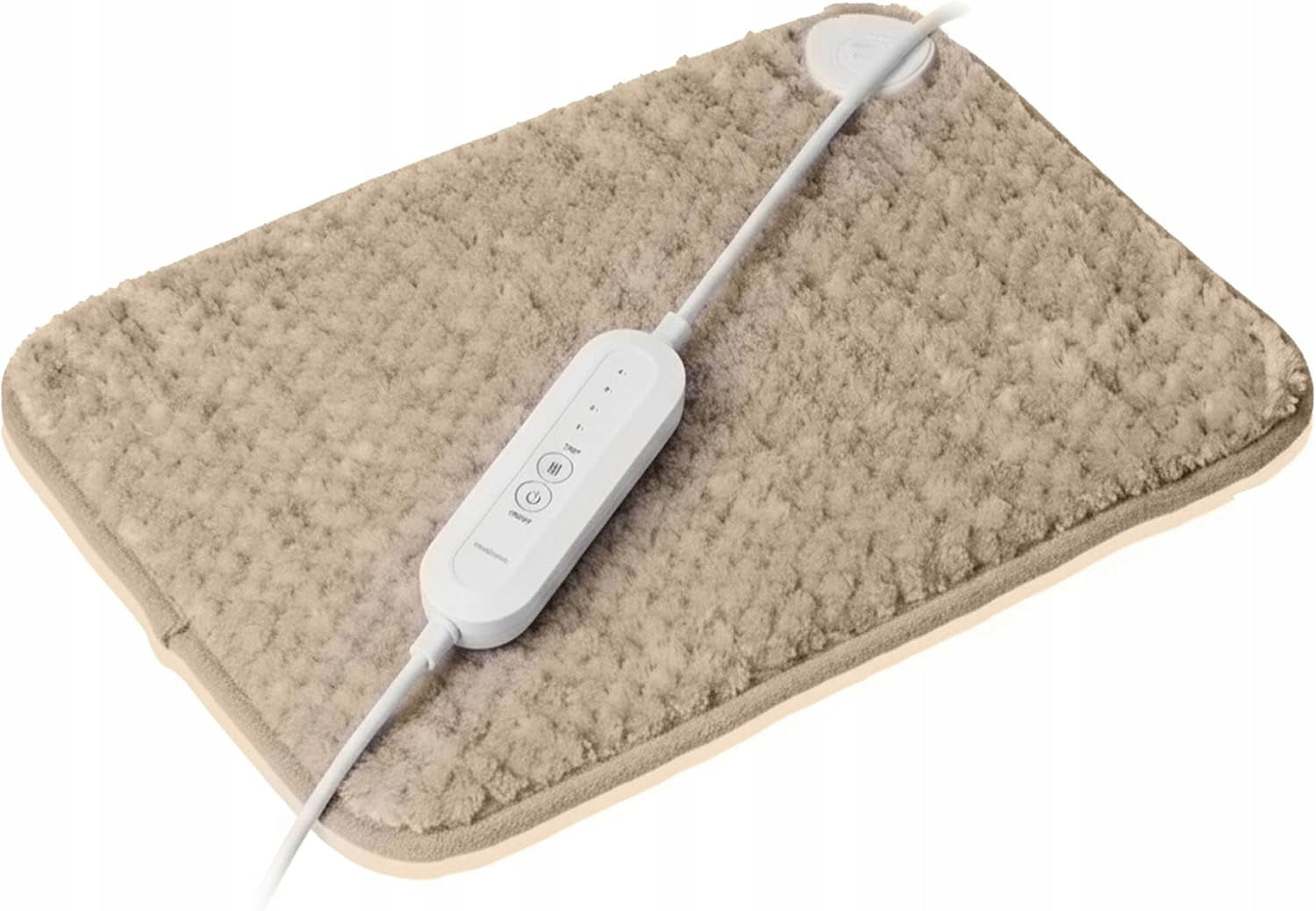 MEDISANA HP 519 heating mat plush BEIGE 40x30 cm BACK NECK LEG 80W