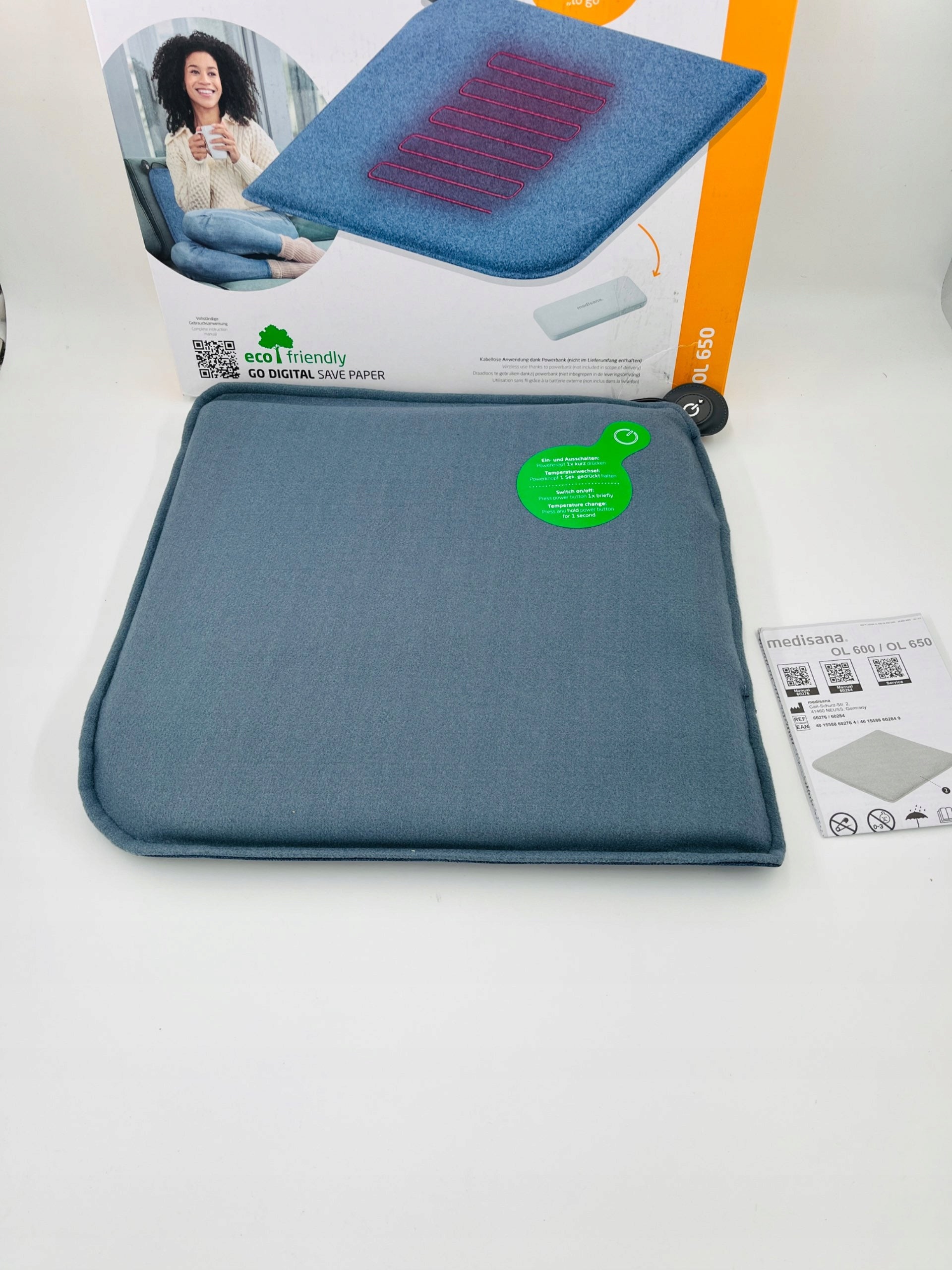MEDISANA OL 650 CUSHION OUTDOOR WARMING MAT Medical device no