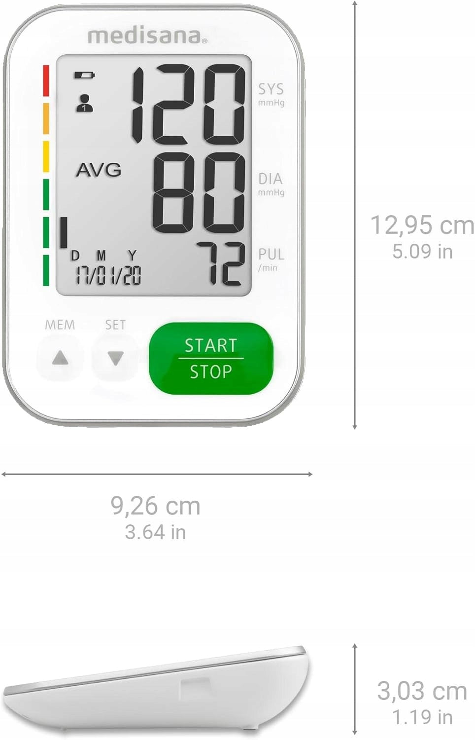 MEDISANA SHOULDER BLOOD PRESSURE MONITOR Brand Medisana