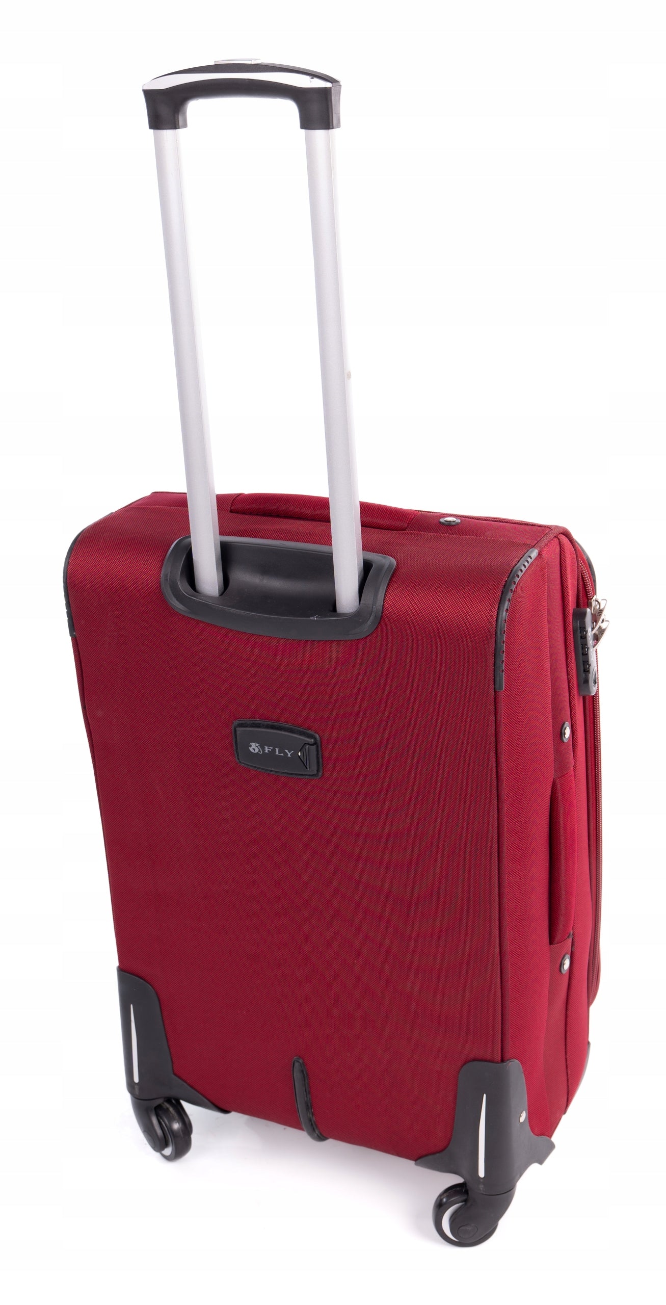 MEDIUM SUITCASE ON WHEELS TRAVEL LUGGAGE Soft XL Width (longer edge) 43 cm