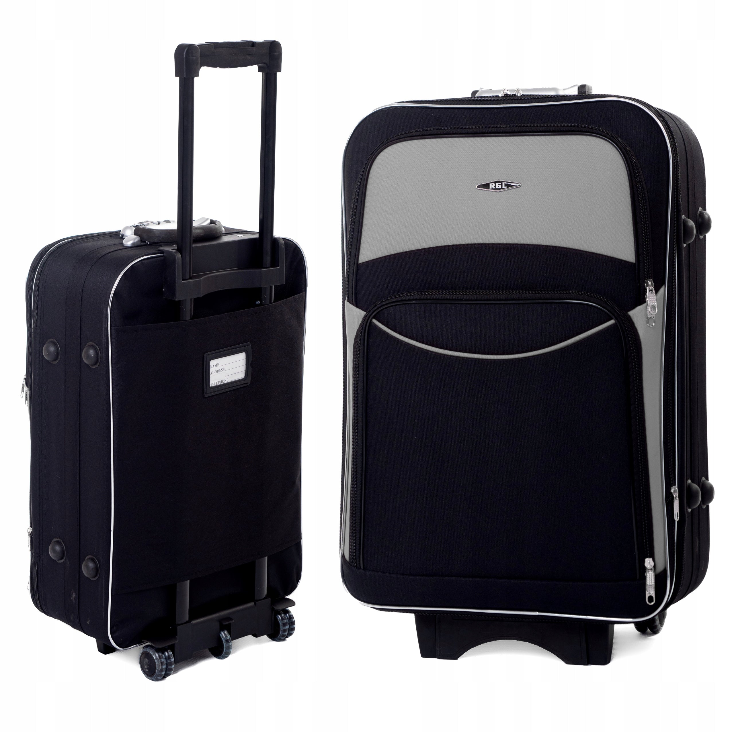 MEDIUM TRAVEL SUITCASE XL RGL LUGGAGE WHEELS BAG Manufacturer code walizka podróżna średnia XL 773 RGL