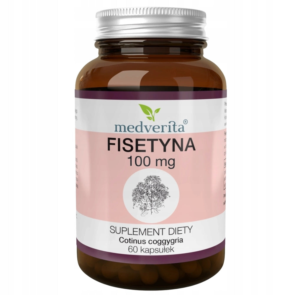 MEDVERITA FISETIN 100 mg PODOLIAN WIG ANTIOXIDANT 60 kaps