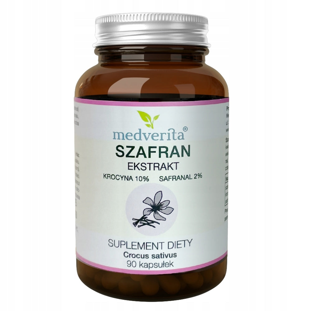 MEDVERITA SAFFRON MOOD EXTRACT LIBIDO HEART STRESS NERVOUS SYSTEM 90k EAN (GTIN) 5903686581441