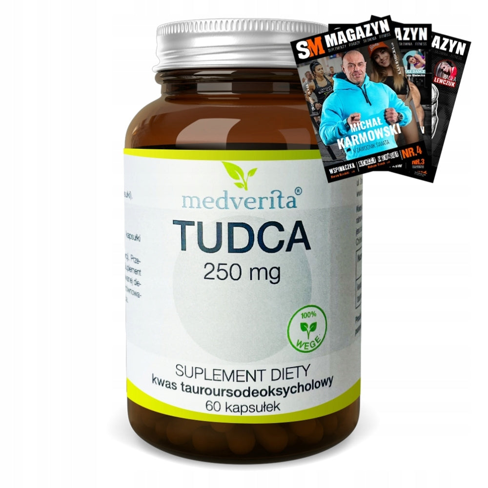 MEDVERITA TUDCA TAUROURSODEOXYCHYLIC ACID 60 kaps TUDCA 250 mg
