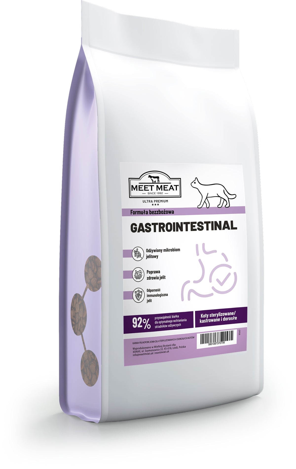 MEET MEAT Cat Gastrointestinal - Digestive Health 5kg