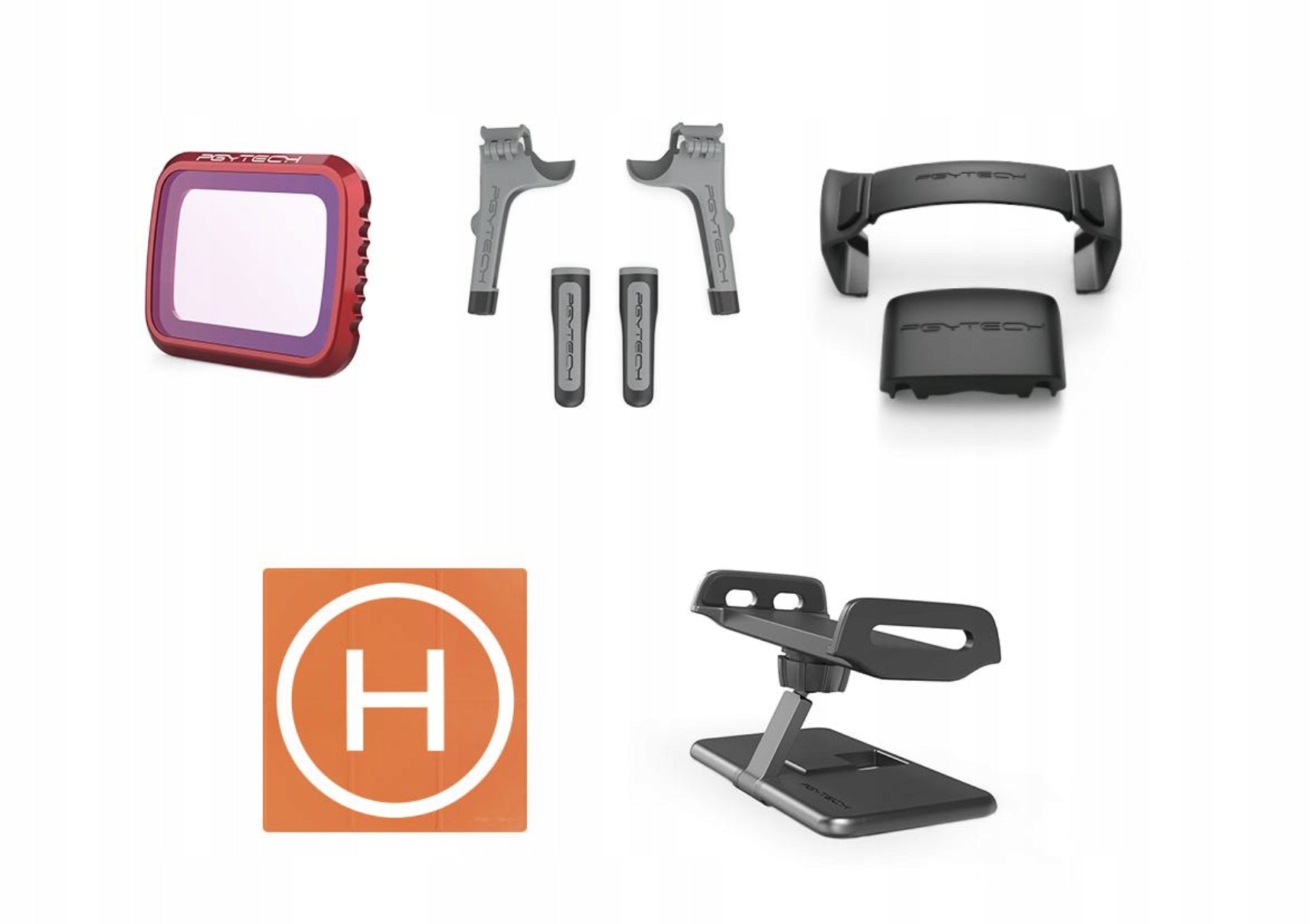 MEGA Accessory Set Holder Foot Filter Mat PGYTECH for DJI Mavic Air 2