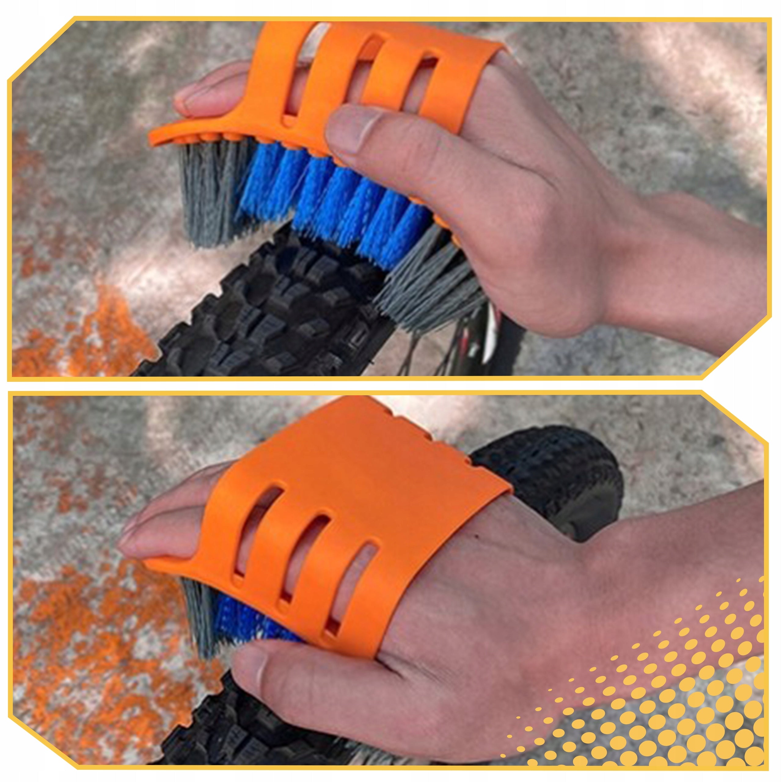 MEGA BIKE CLEANING KIT CHAIN CARE XXL BRUSH Kind bicycle tool kit