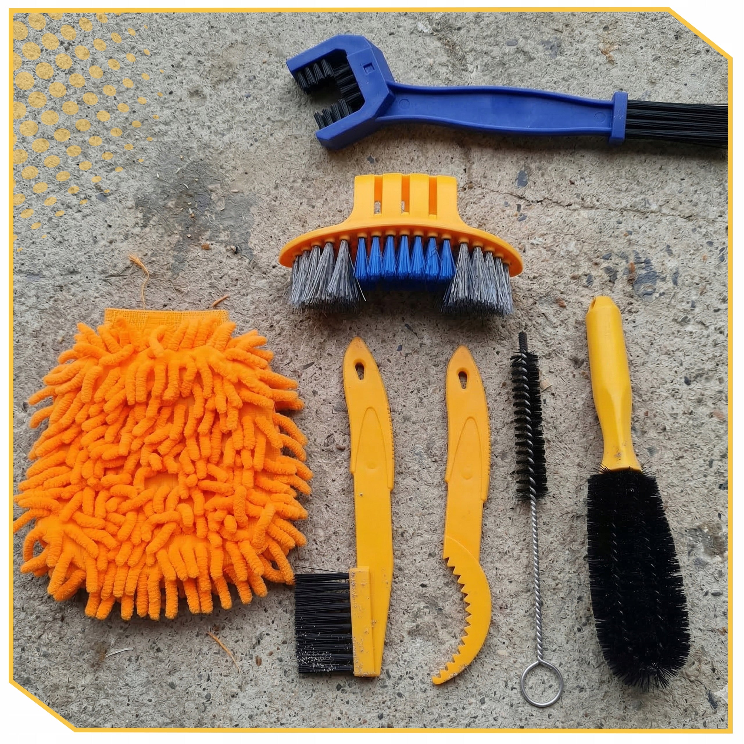 MEGA BIKE CLEANING KIT CHAIN CARE XXL BRUSH Model akcesoria do roweru