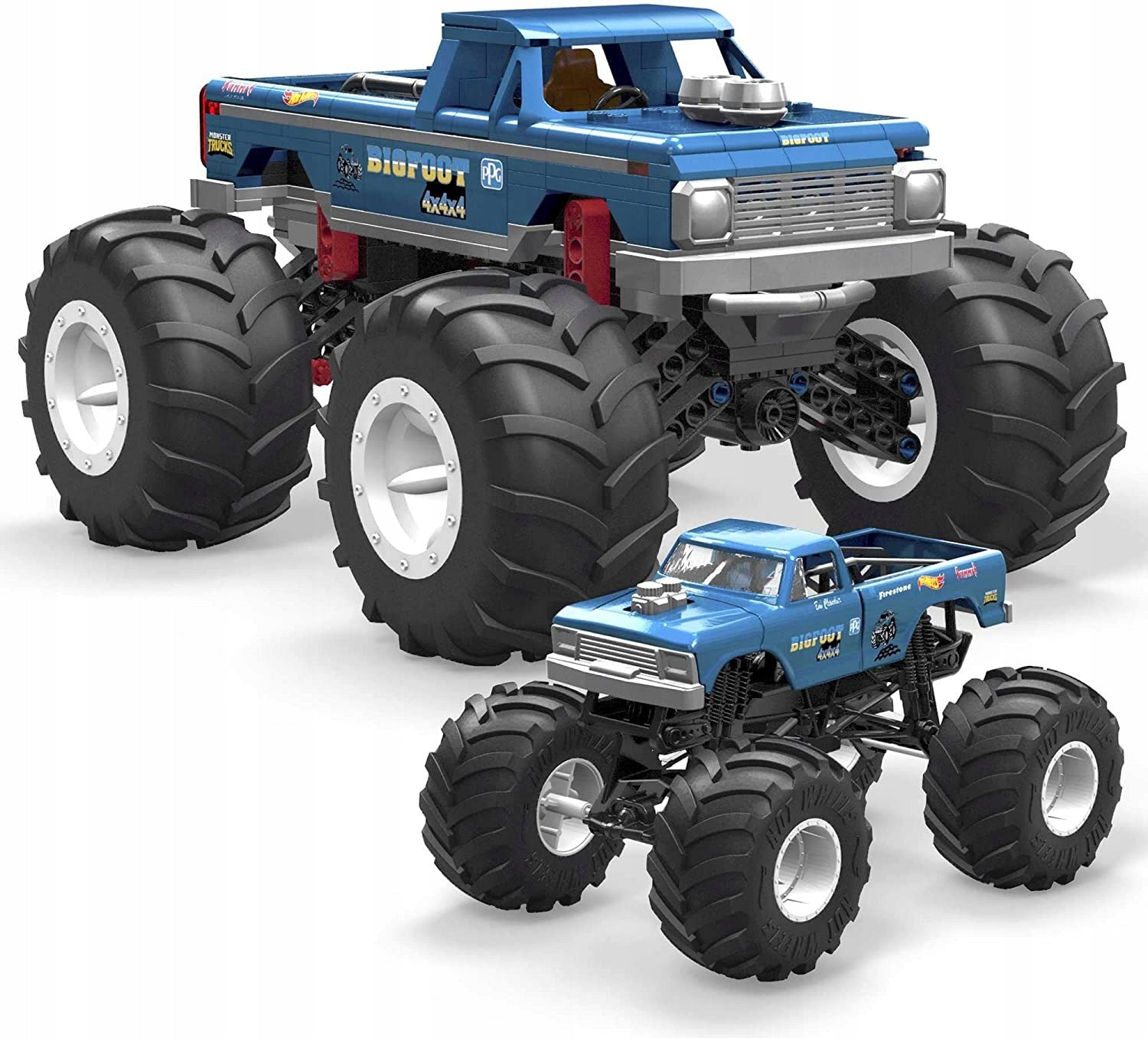 Mega Construx Big Foot Hot Wheels Sammelset 