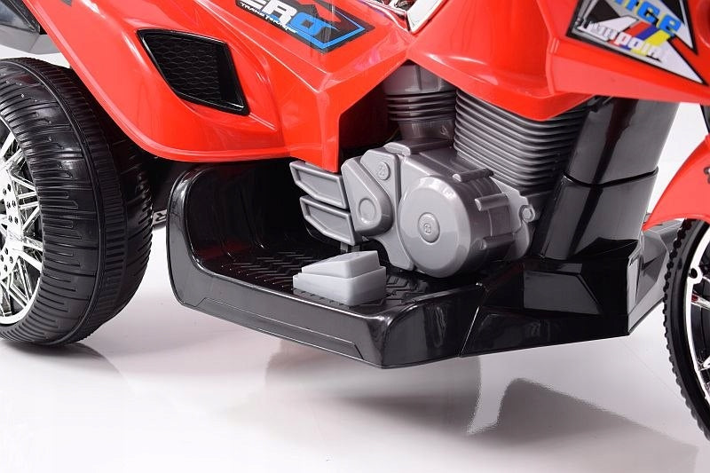 MEGA GREAT MOTOR HERO WITH SOUNDS ON PUMPED WHEELS NEW / 8815 12 V Packaging status original