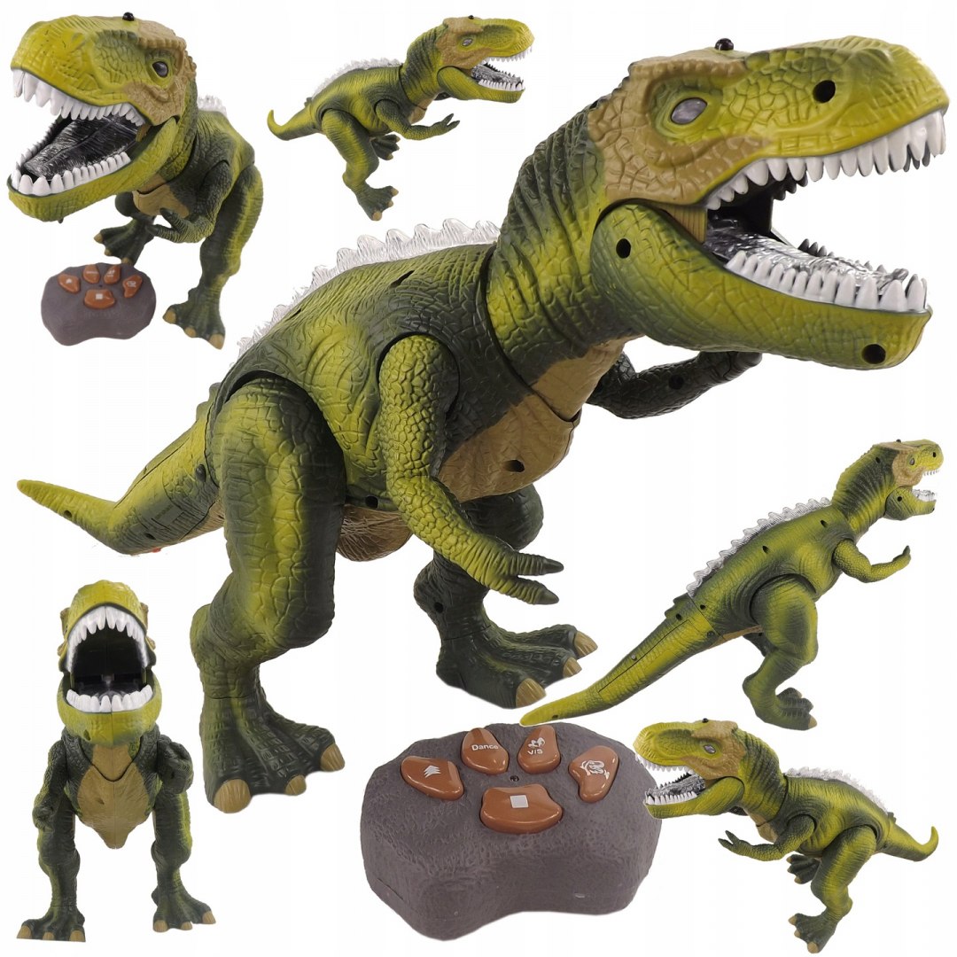 MEGA HUGE INTERACTIVE DINOSAUR T-REX REMOTE CONTROLLED WALKING ROARS XXL