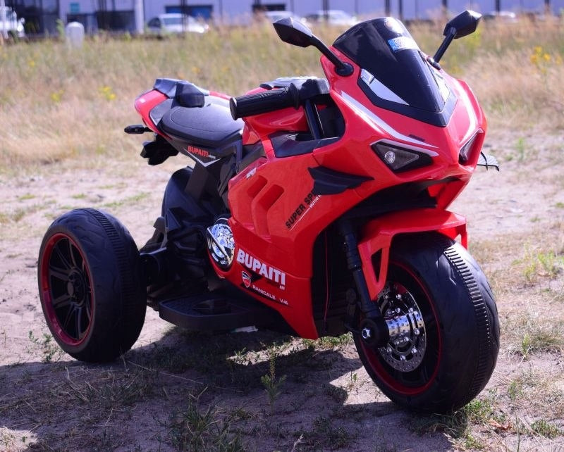 MEGA MOTOR 3 WHEEL BUPAITI, TWO MOTORS , GLOWING WHEELS/BPD-818 Packaging status original