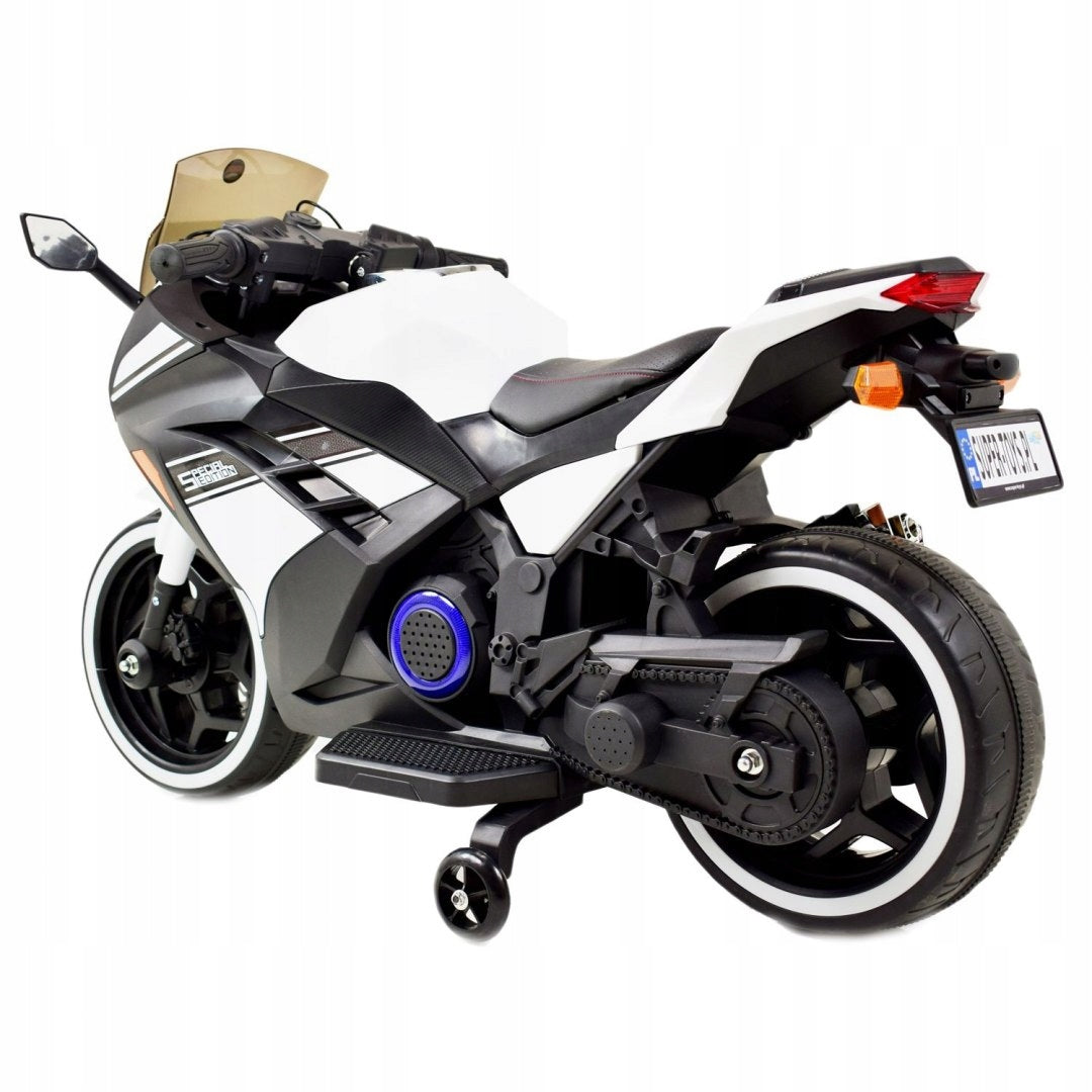MEGA MOTOR RACER STRONG 2 EXCLUSIVE, GLOWING WHEELS, GAS IN SHIFTER, BRAKES Packaging status original