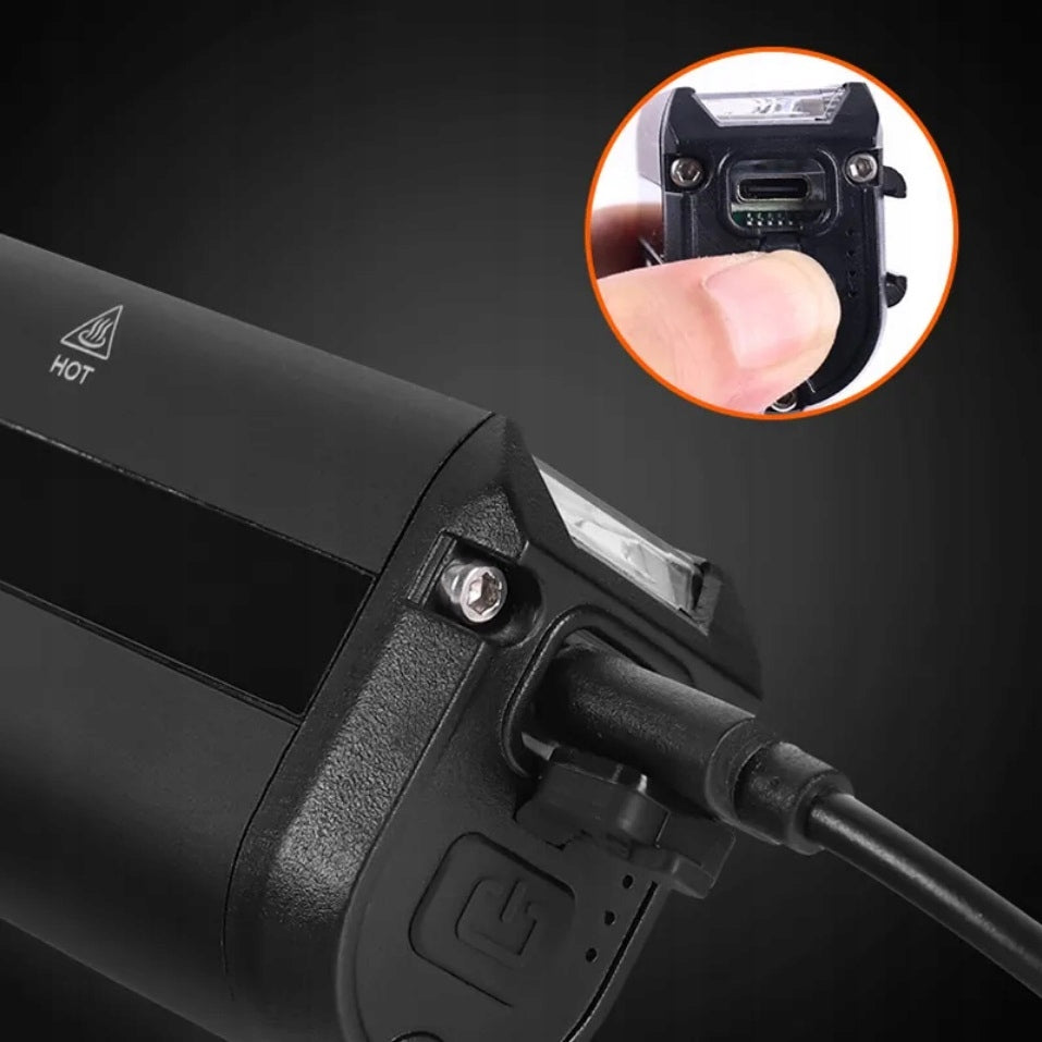 MEGA POWERFUL Bike Light + REAR KPL for handlebar WATERPROOF AKU 1650lm Brand DSJ