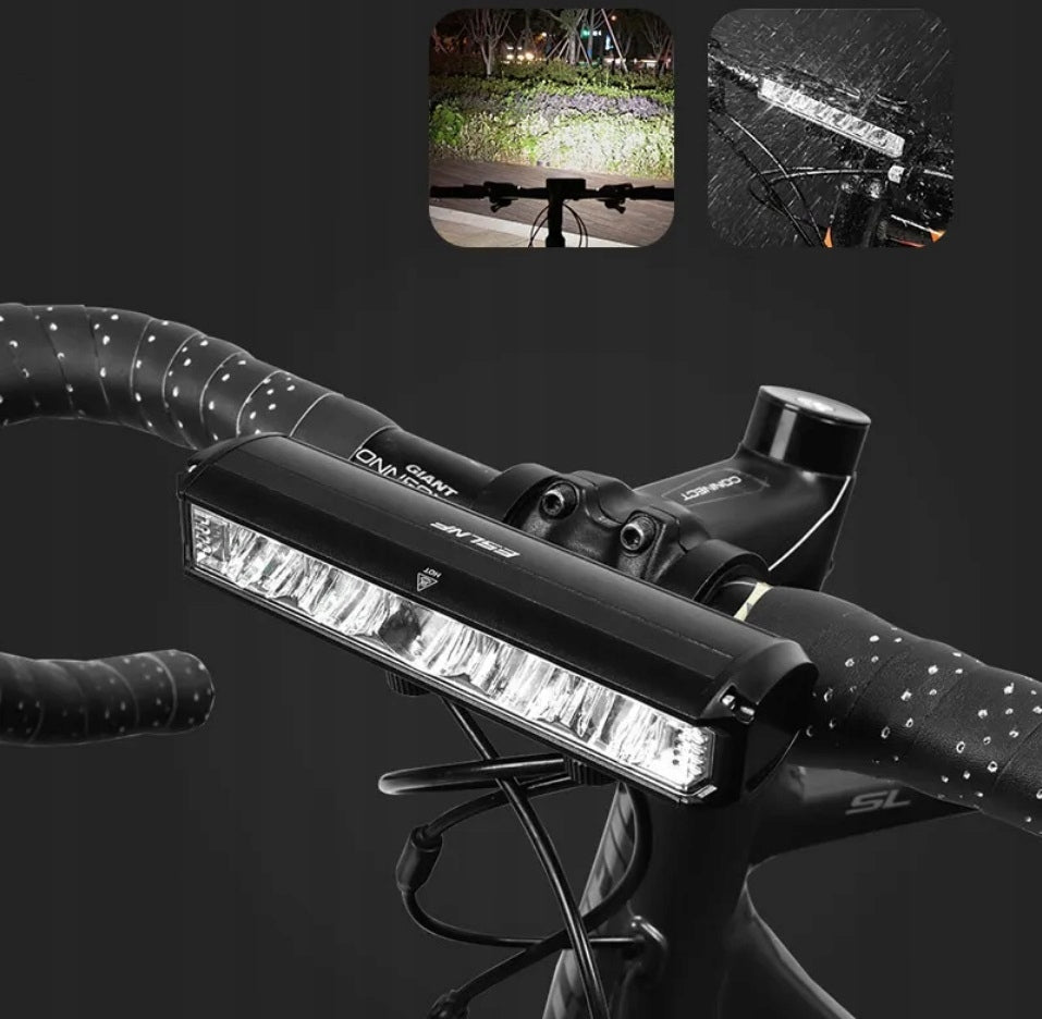 MEGA POWERFUL Bike Light + REAR KPL for handlebar WATERPROOF AKU 1650lm Manufacturer code DSJ610