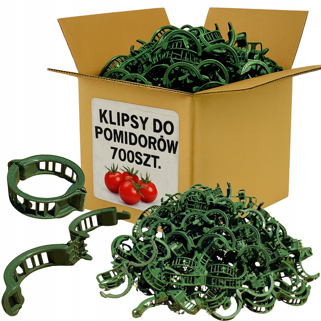 MEGA SET OF 700PCS CLASP CLIPS FOR TOMATOES BEAN STEMS SHOOTS
