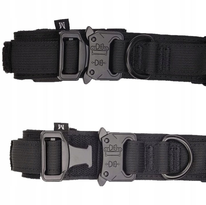 MEGA STRONG COLLAR FOR BIG DOG METAL BUCKLE SOLID ADJUSTABLE L Packaging status original