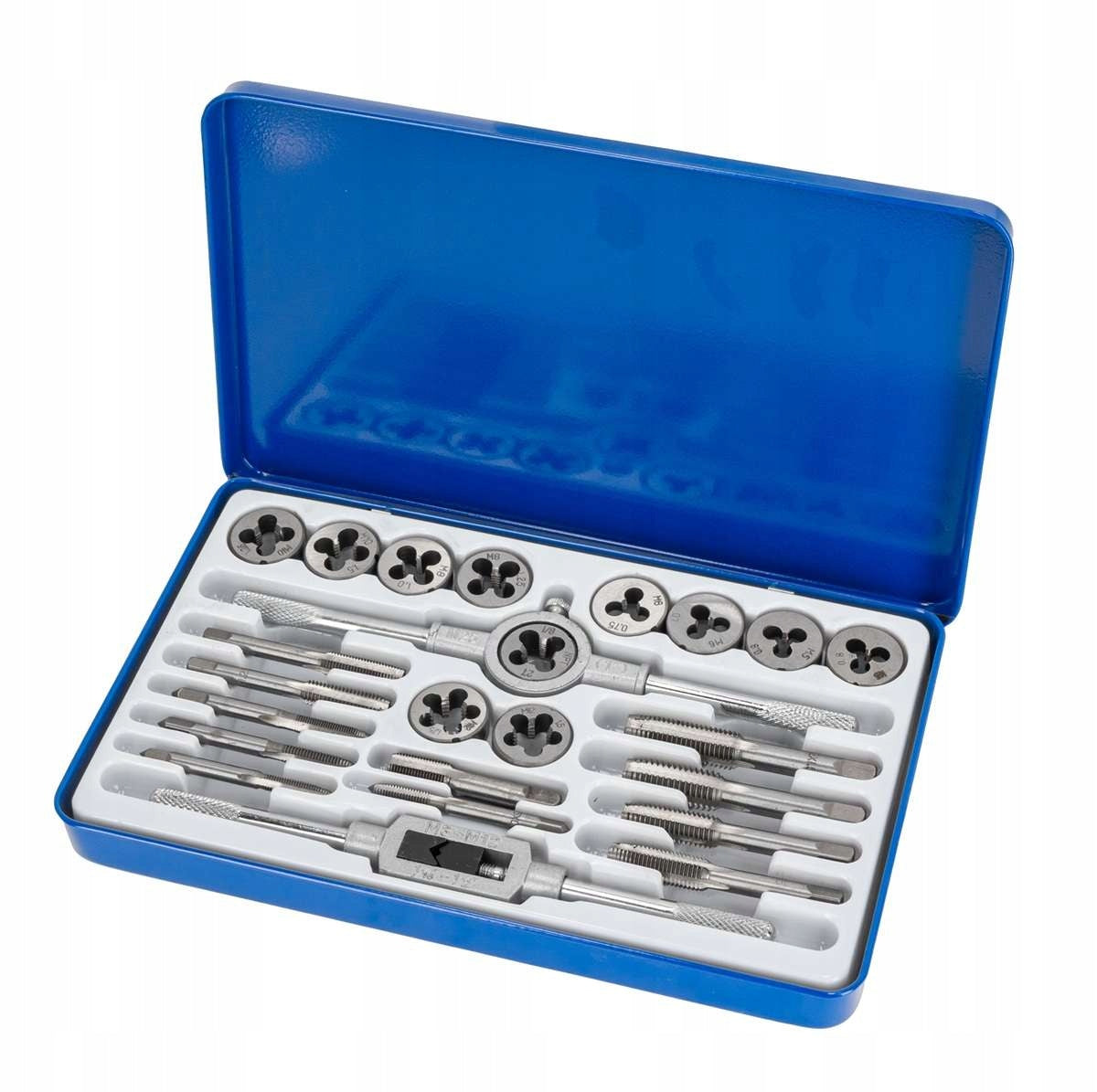 MEGA Set of taps and dies M5-M12 - 24 elements