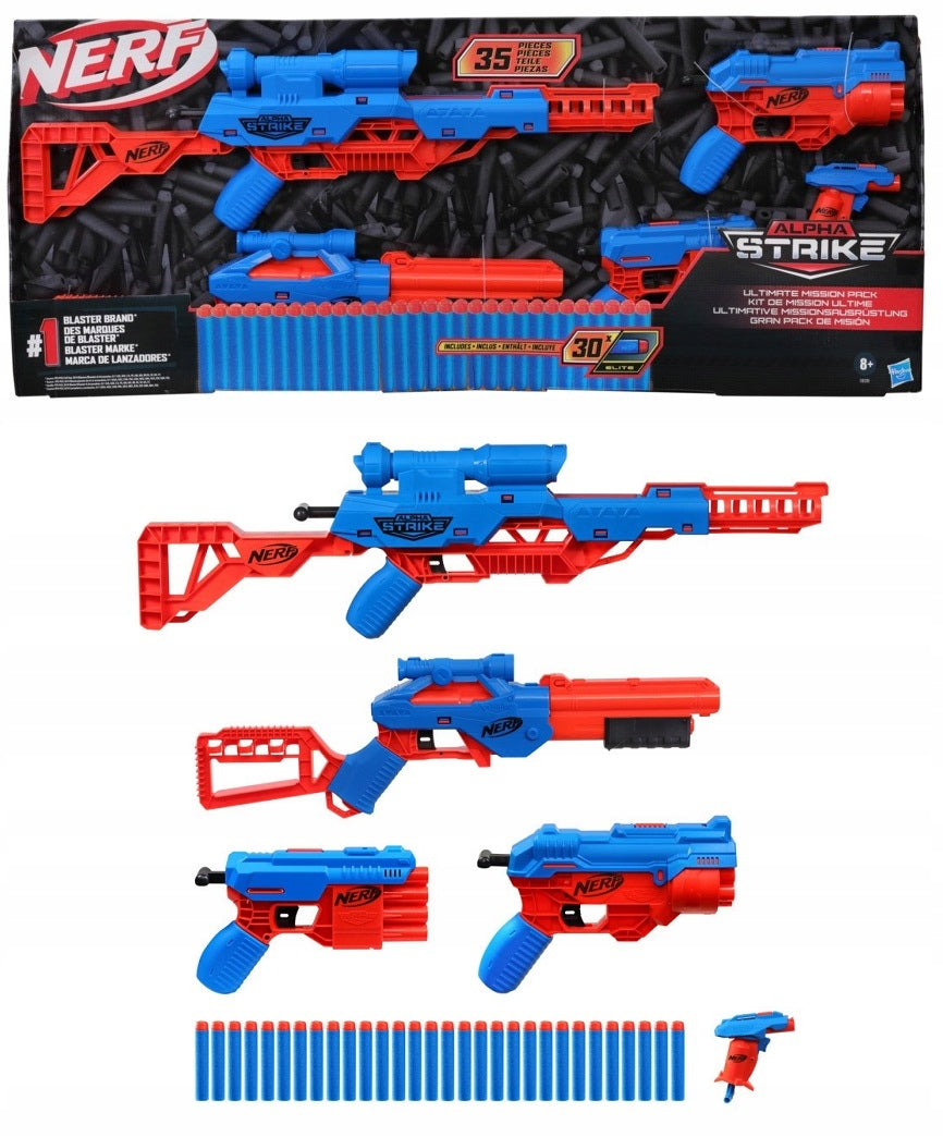 Spielzeugpistole Nerf Alpha Strike Ultimate Mission Pack 