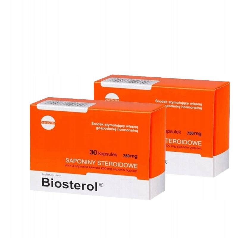 MEGABOL BIOSTEROL SET OF 2 x 30 KAPS STEROID SAPOINS TESTOSTERONE