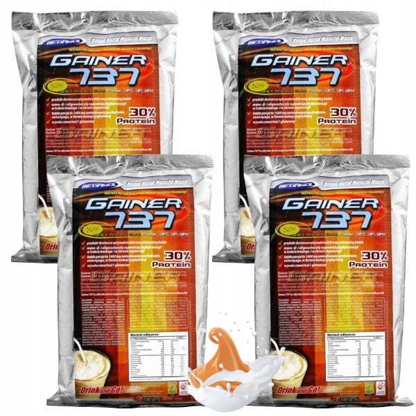 MEGABOL GAINER 737 4x500G PROTEIN CARBOHYDRATES MASS