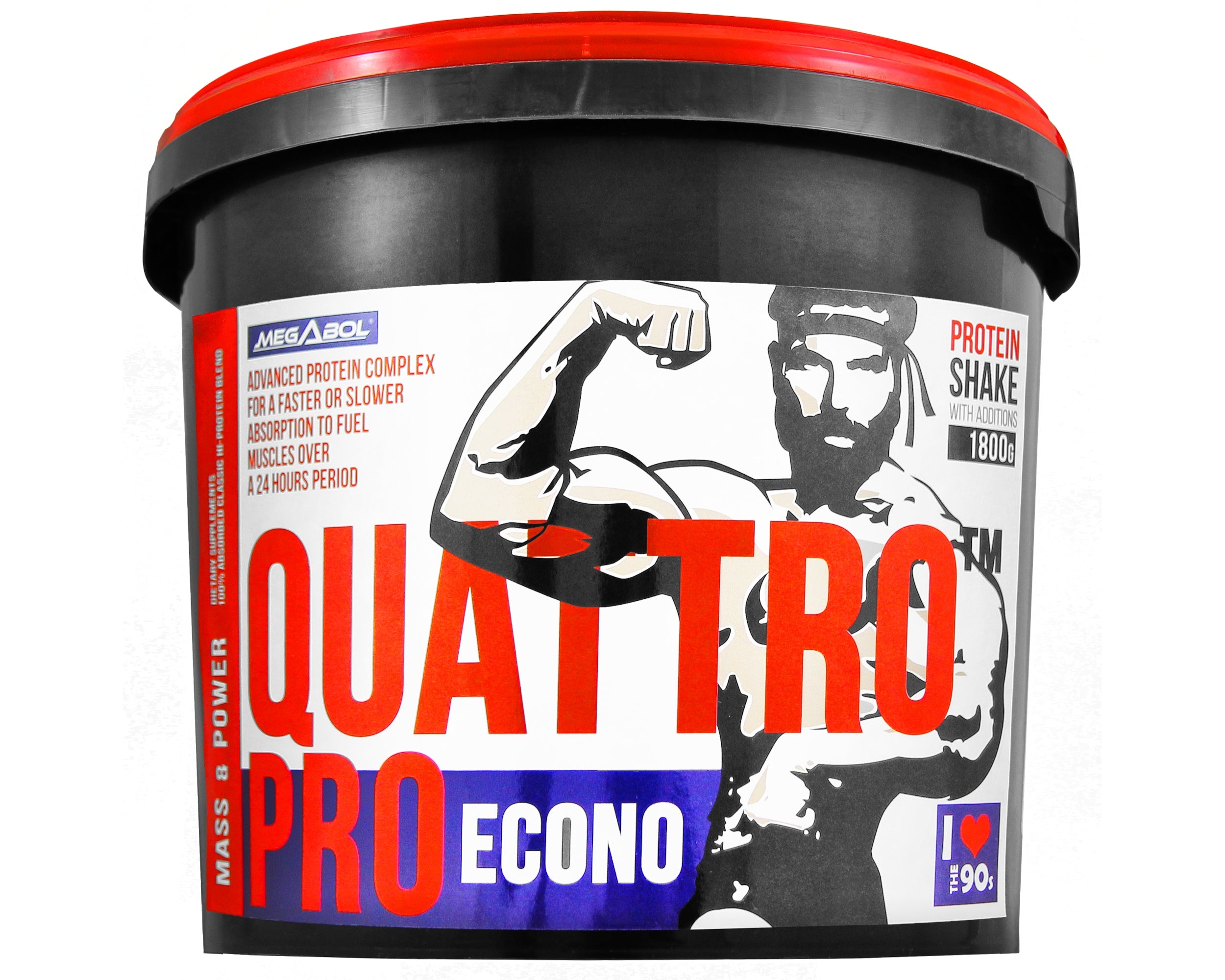MEGABOL QUATTRO PRO ECONO 1800 g WHEY ISOLATE WPC Brand Megabol