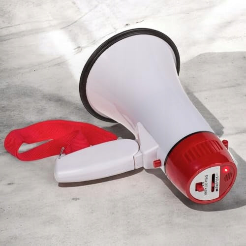 MEGAPHONE 5W WITH VOICE AND SONG FUNCTION STRAP SPORTS EVENTS FOR HOME Model A1