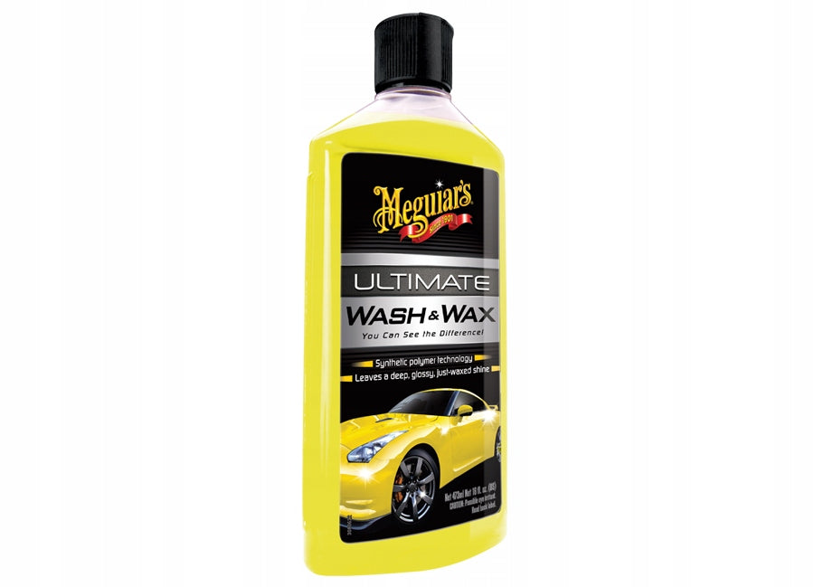 MEGUIARS ULTIMATE WASH & WAX CAR SHAMPOO WITH WAX 473 ML Packaging status original